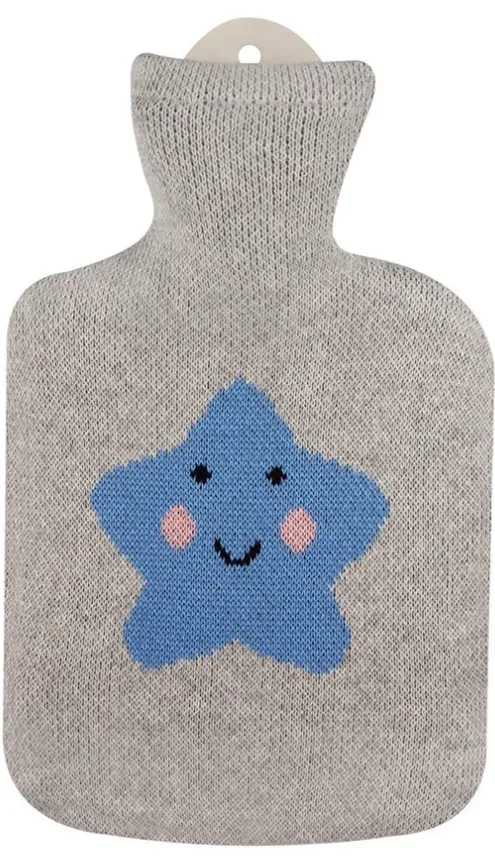 Sänger 0,8 Liter Wärmflasche mit Strickbezug Guter Stern (1 Stk)