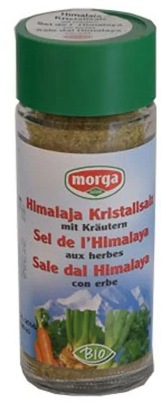 morga Himalaja Kristallsalz mit Kräutern (100g)