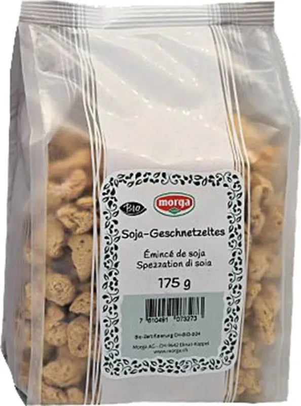 morga Soja-Geschnetzeltes Fleischersatz Bio (175g)