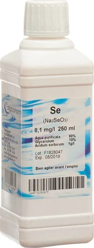 Oligopharm Selen Lösung 8 mg/l (250ml)