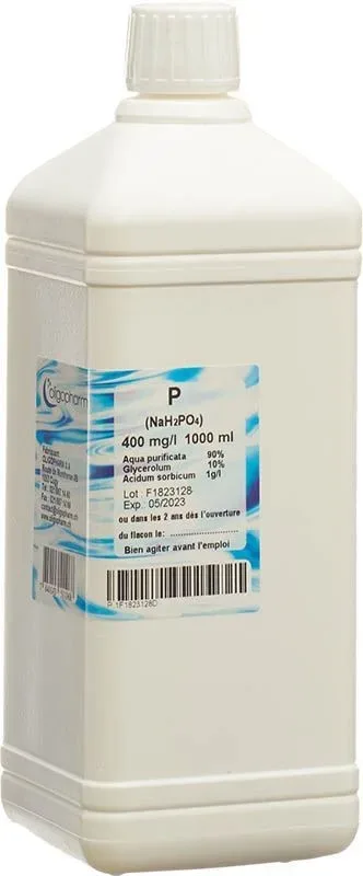 Oligopharm Phosphor Lösung 400 mg/l (1000ml)