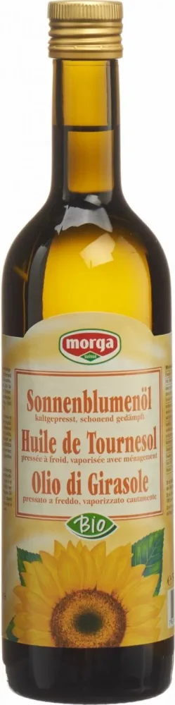 morga Bio Sonnenblumenöl kaltgepresst (5dl)