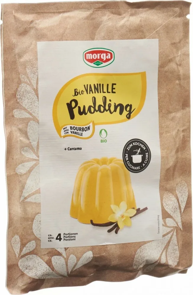 morga Bio Pudding Vanille Curcuma (60g)