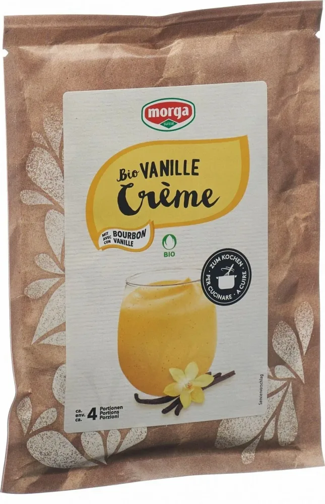 morga Crème Vanille Curcuma Bio (70g)
