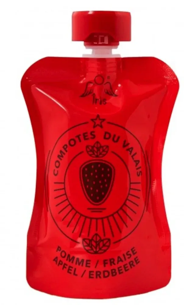 Iris Kompott Apfel-Erdbeere (100g)