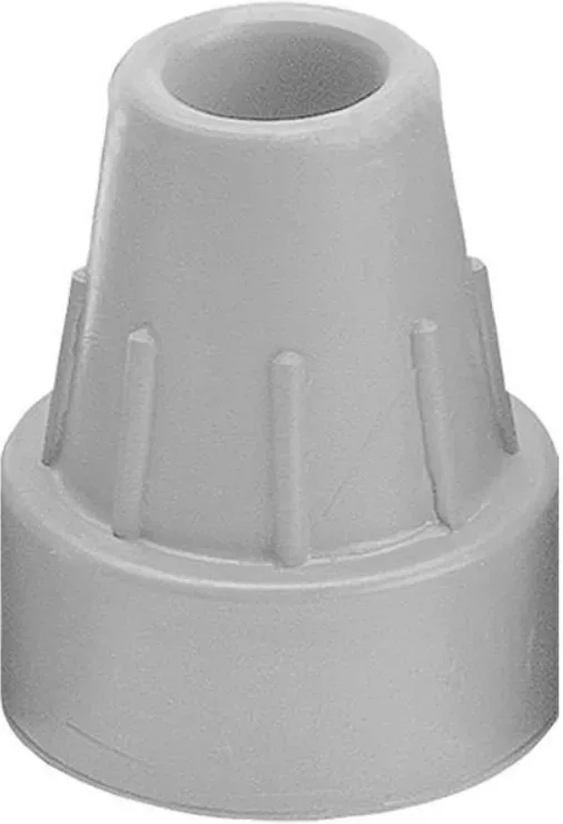 Sahag Krückenkapseln 16mm grau (1 Paar)