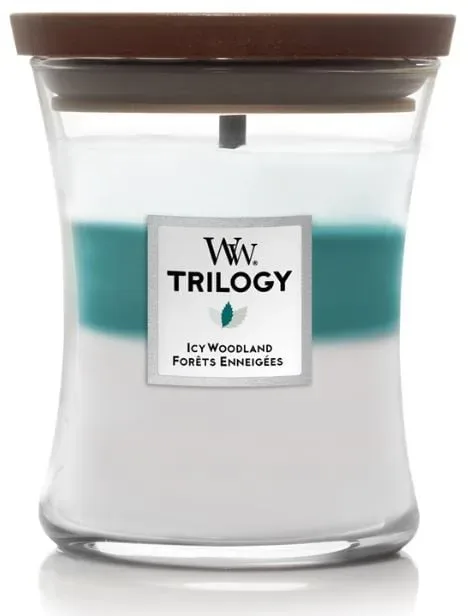 WoodWick Icy Woodland Trilogy Medium Jar (1 Stk)