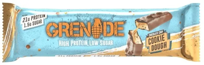 GRENADE Carb Killa Chocolate Chip Cookie Dough Proteinriegel (60g)