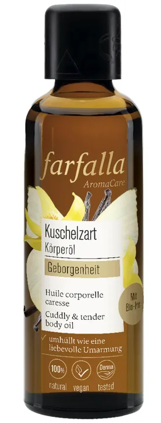 farfalla Geborgenheit, Kuschelzart Körperöl, 75ml