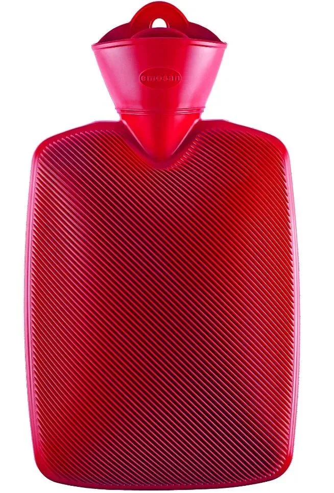 Emosan Wärmflasche Halblamelle rot (1 Stk)