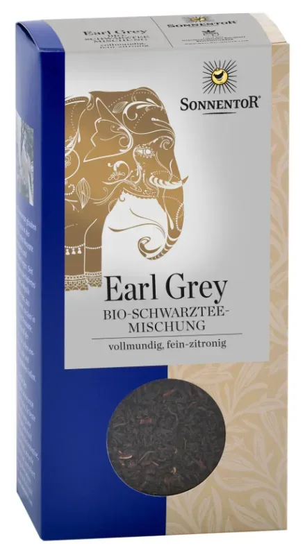 SONNENTOR Earl Grey Bio-Schwarztee lose (90g)