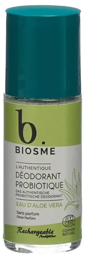BIOSME Deodorant Probiotique Eau d'Aloe Vera Roll-on (50ml)