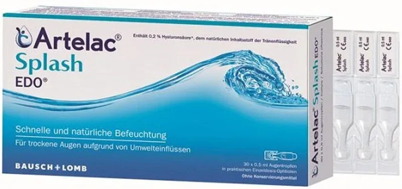 Artelac Splash Edo Augentropfen 30x0.50 ml | Augentropfen