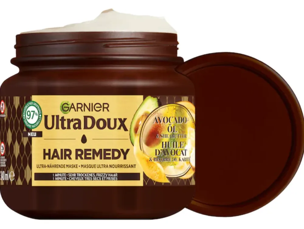 Garnier Ultra Doux Hair Remedy Avocado Öl & Sheabutter Maske