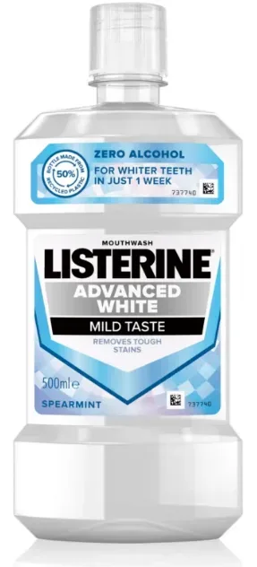 LISTERINE Advanced White Mild (500ml)