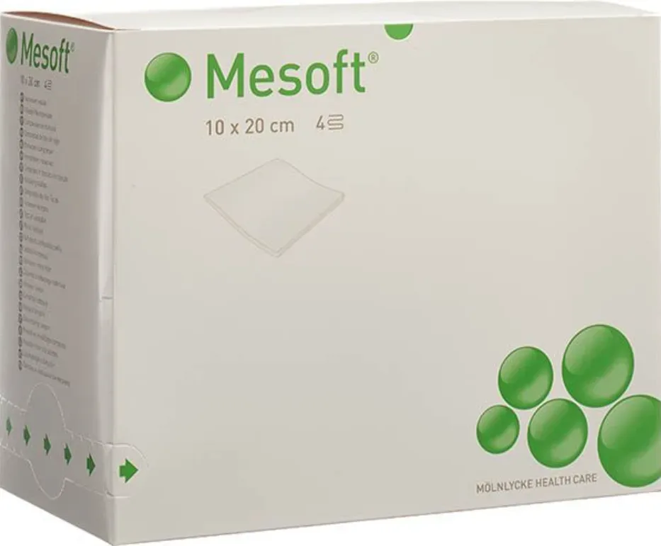 Mesoft Kompressen 10x20cm (24x5 Stk)