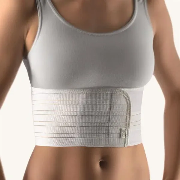 Bort elastischer Rippengurt XL Damen weiss