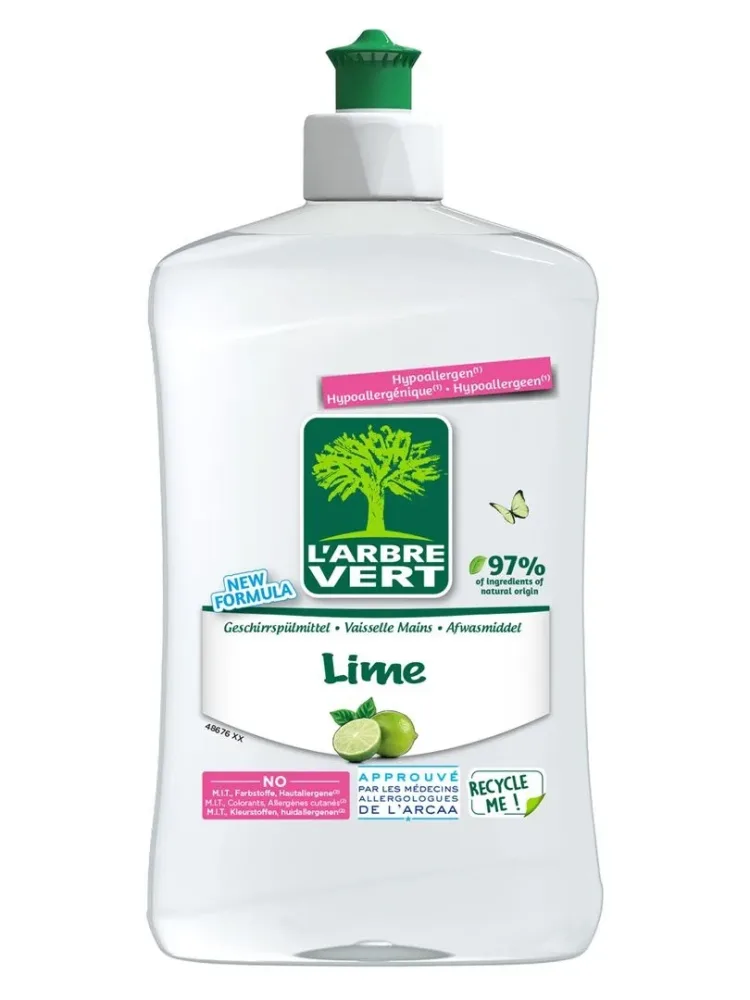 L'ARBRE VERT Geschirrspülmittel Limette (500ml)