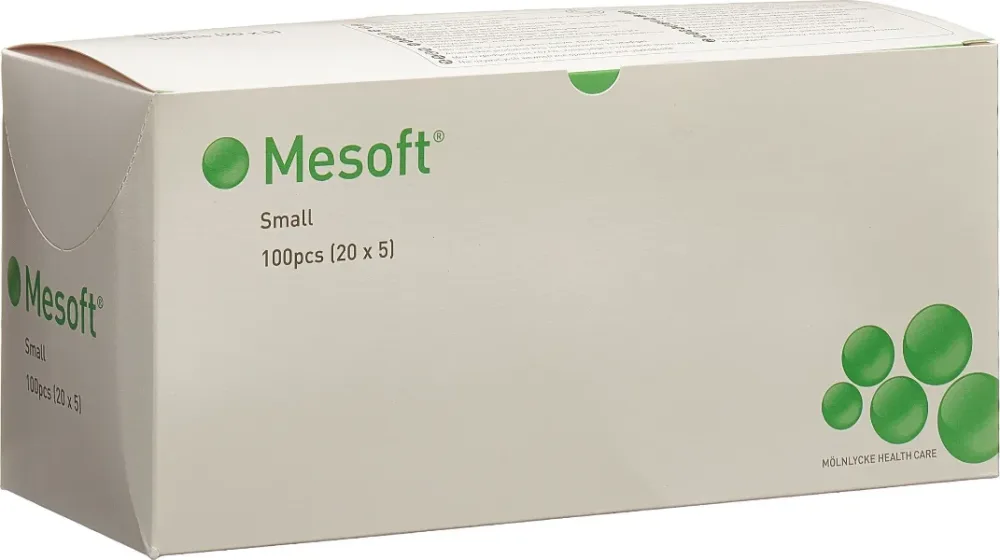 Mesoft Rundtupfer 25mm, steril (20x5 Stk)