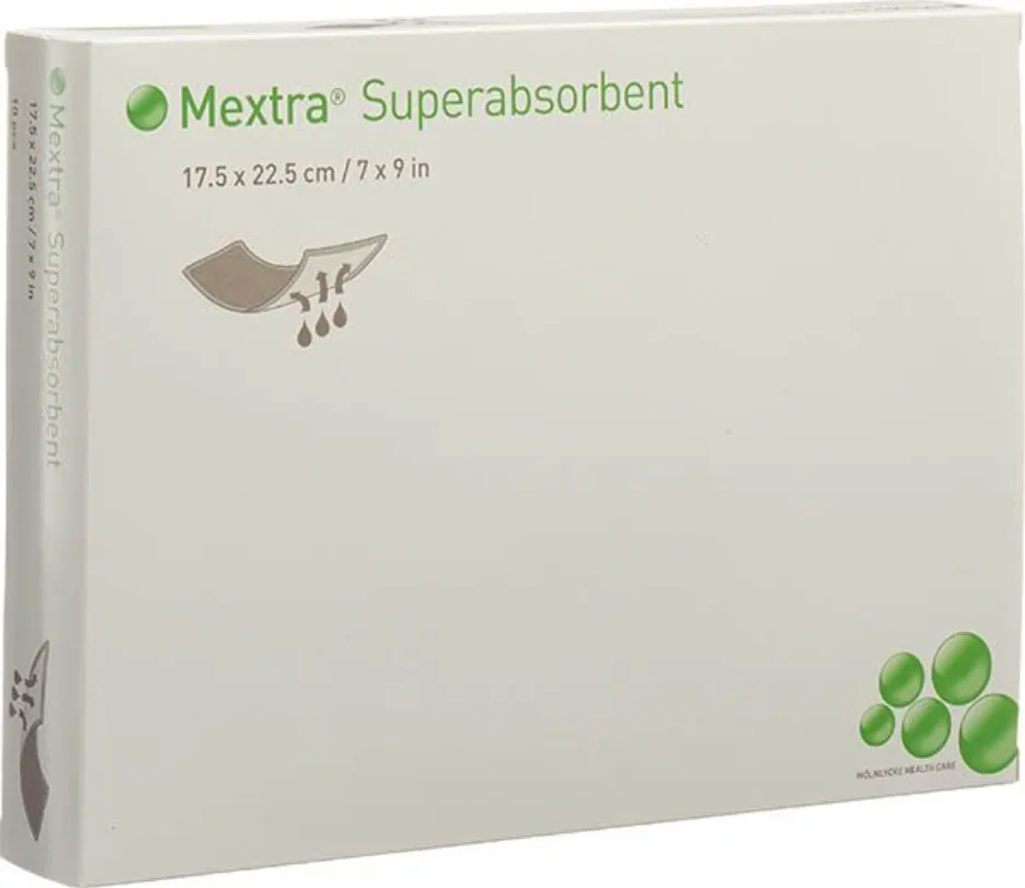 Mextra Superabsorbent 17.5x22.5cm (10 Stk)