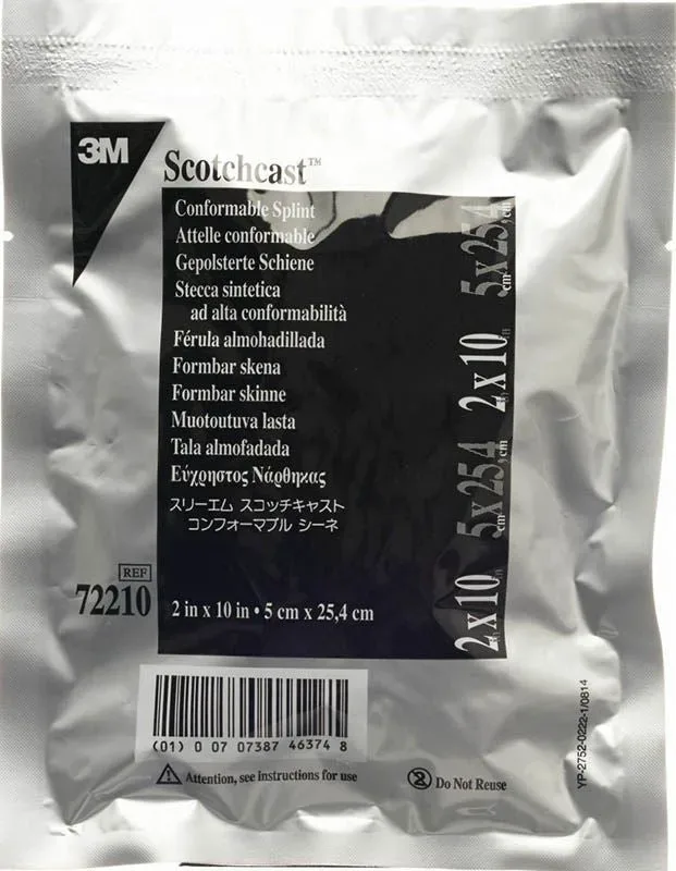 3M Scotchcast Quick Step Splint 5.1x25.4cm (10 Stk)