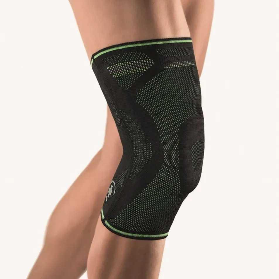 Bort StabiloGen Sport Kniebandage, Grösse 3, schwarz/grün (1 Stk)