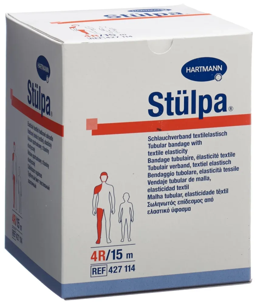 Stülpa Schlauchbandage Grösse 4 10cmx15m (1 Rolle)