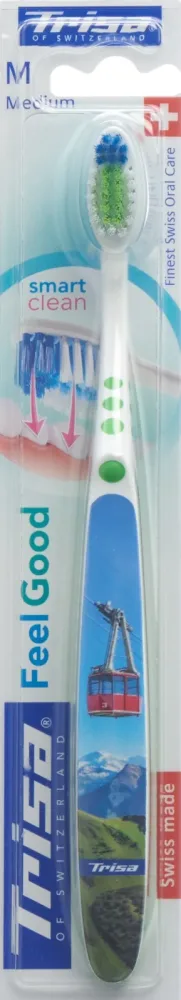 TRISA Feelgood Smart Clean Zahnb&uuml;rste medium