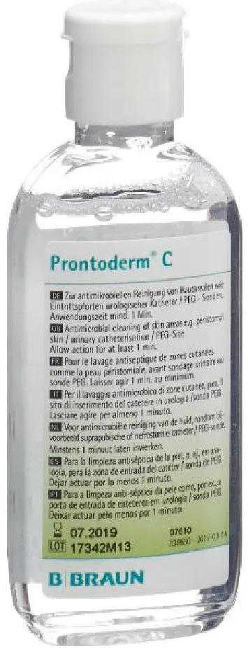 B. BRAUN PRONTODERM C Lösung Ovalflasche (75ml)