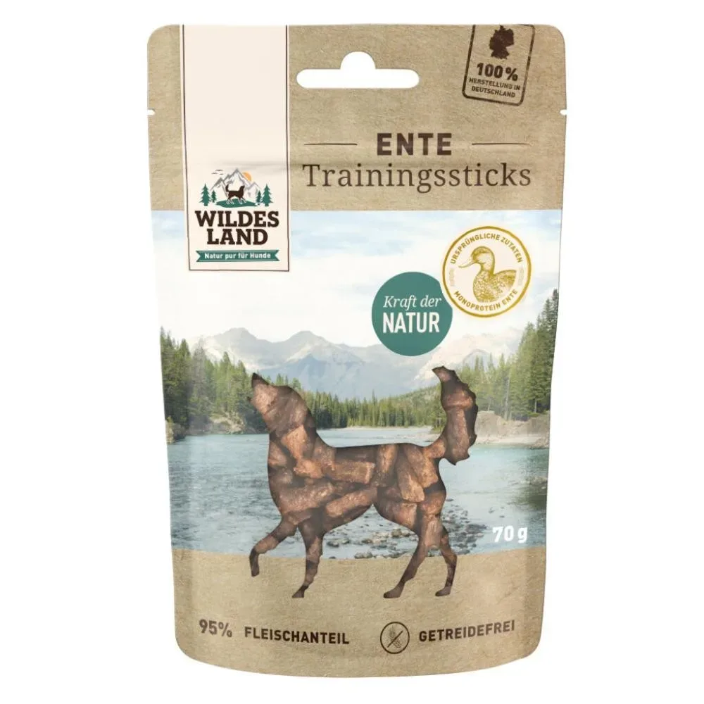 WILDES LAND Ente Trainingssticks (8x70g)