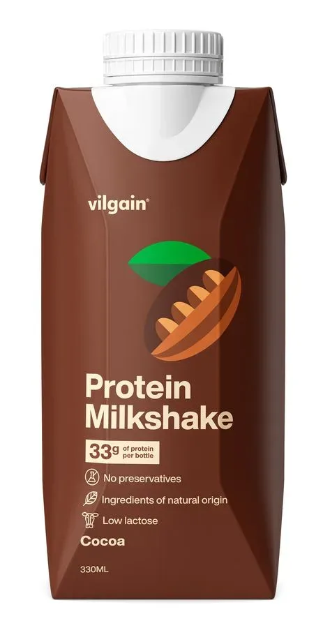 Vilgain Protein Milkshake Kakao (330ml)
