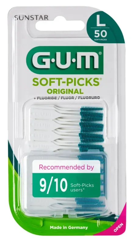 Sunstar GUM Soft-Picks Original, Large (50 Stk)