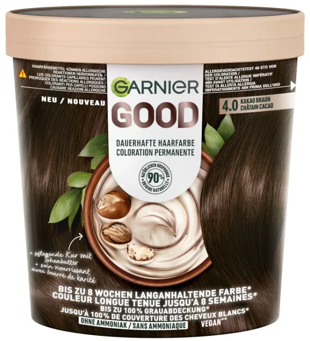 Garnier - Dauerhafte Haarfarbe, 1 Stück, . Kakao Braun