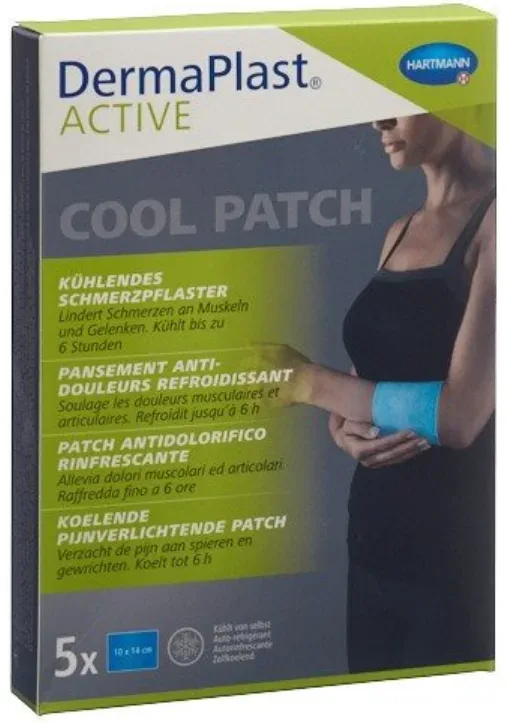 DermaPlast Active Cool Patch 10x14cm (5 Stk)