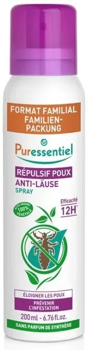 Puressentiel Anti-Läuse Abwehrspray Familienformat (200ml)