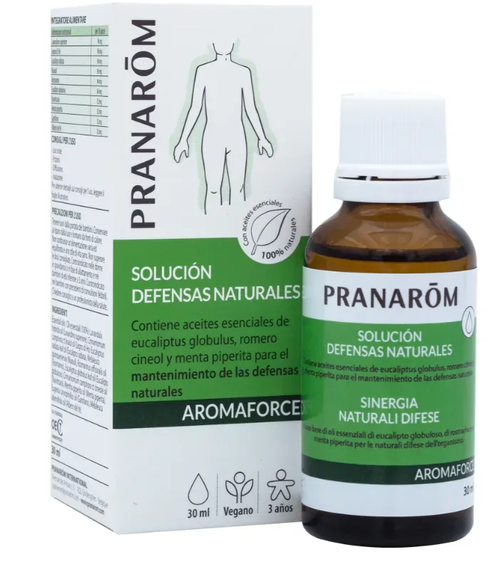 PRANARÖM Aromaforce Natürliche Lösung Stärkung der Abwehrkräfte Bio (30ml)