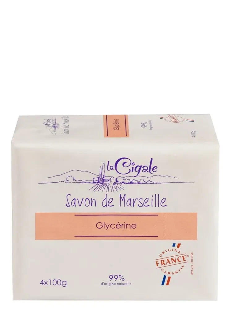 LA CIGALE Marseilleseife Glyzerin (4x100g)