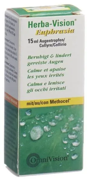 HERBA VISION Euphrasia Augentropfen 15 ml