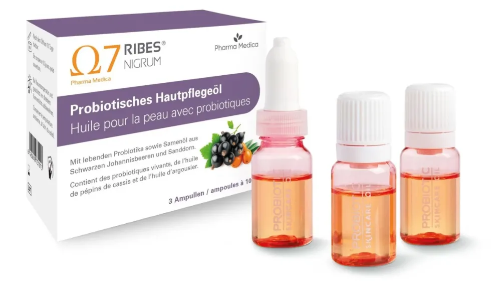Ribes Nigrum Probiotisches Hautpflege-Öl Ampullen (3x10ml))