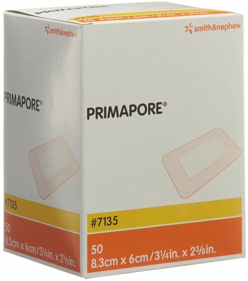 PRIMAPORE Wundverband, 8.3x6cm, steril (50 Stk)