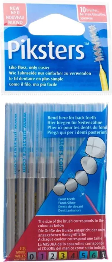 Piksters Interdentalbürsten, Grösse 0 (10 Stk)
