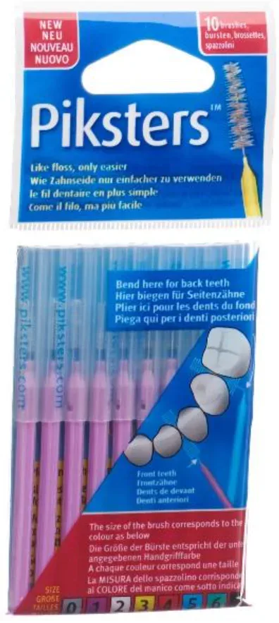 Piksters Interdentalbürsten, Grösse 1 (10 Stk)