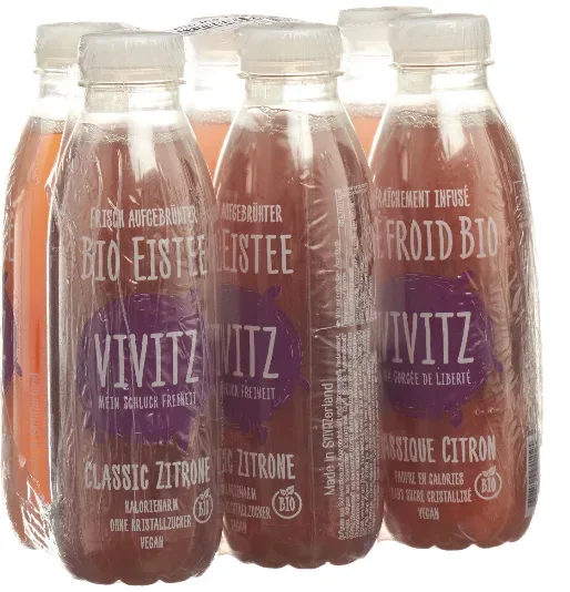 VIVITZ Bio Eistee Classic Zitrone (6x5dl)