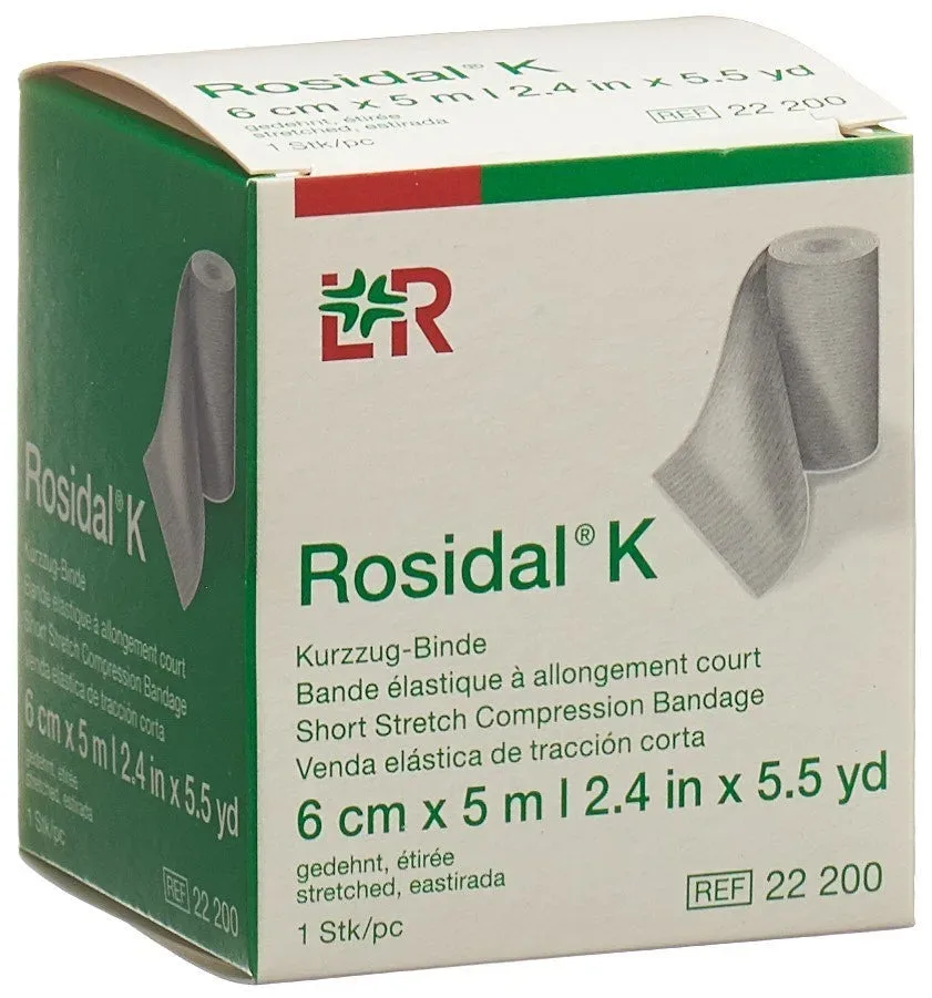 Rosidal K Kurzzug-Binde, 6cmx5m (1 Stk)