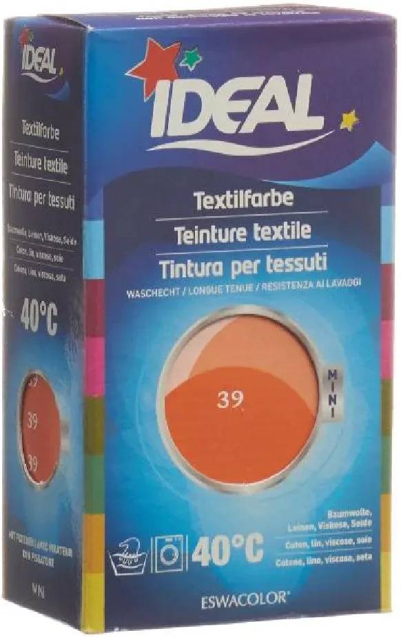 IDEAL MINI Baumwolle Color No39 orange (1 Stk)
