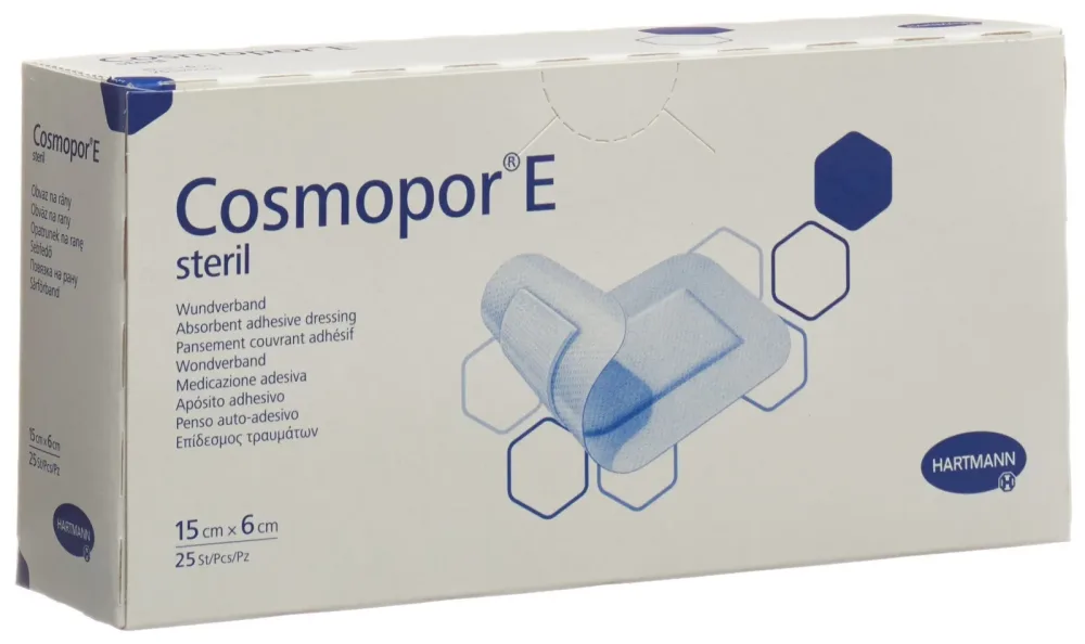 Cosmopor E Schnellverband 15cmx6cm steril (25 Stk)