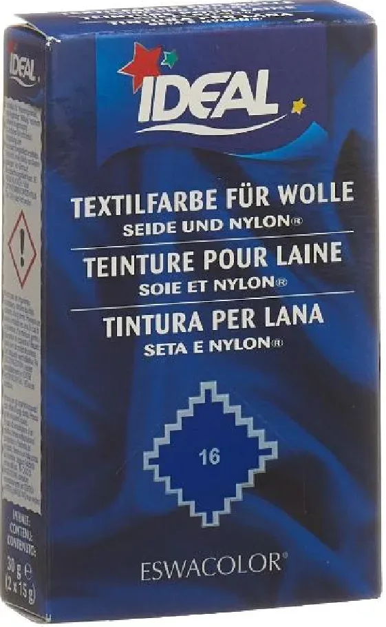 IDEAL Wolle Color Pulver No16 blau franc (30g)