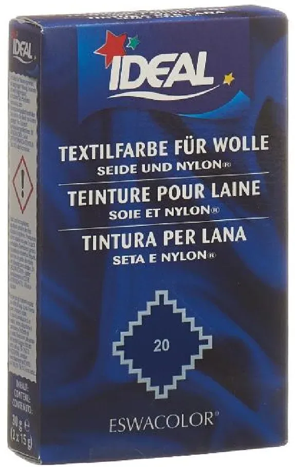 IDEAL Wolle Color Pulver No20 marine (30g)