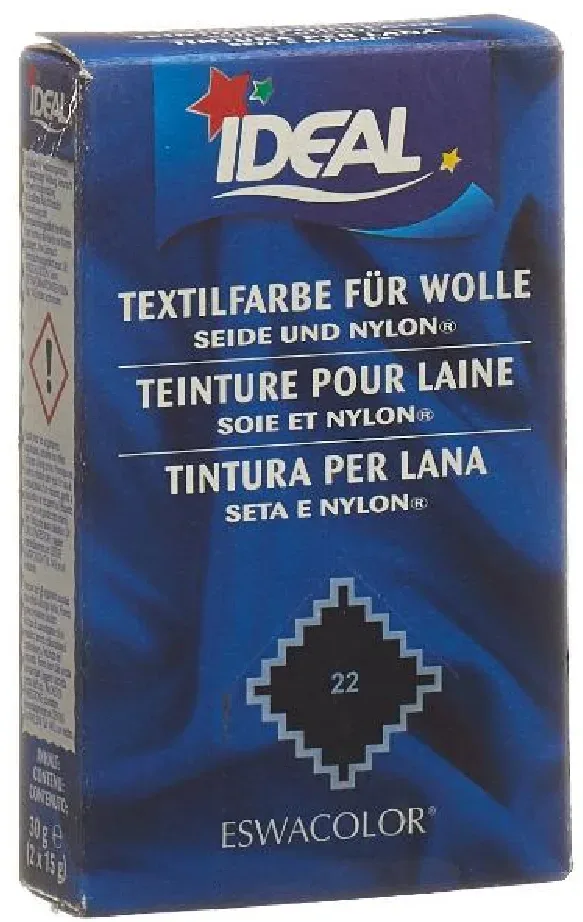 IDEAL Wolle Color Pulver No22 mausgrau (30g)