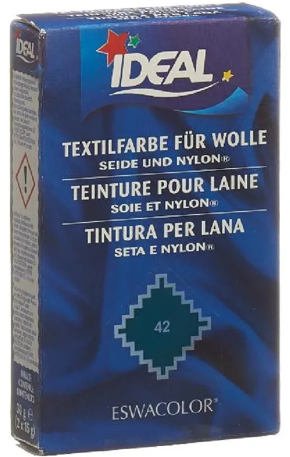 IDEAL Wolle Color Pulver No42 dunkelgrün (30g)